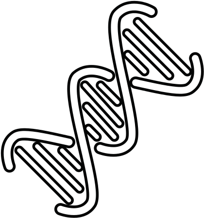 Dna Chain Icon - Dna (550x550)