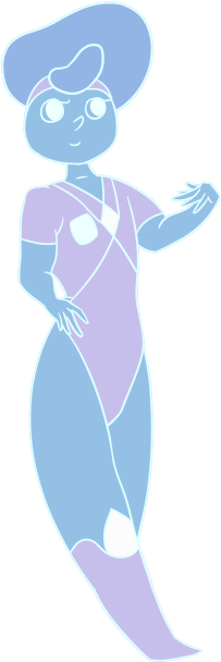 Commissioned By @metronome327 Leuco Garnet “lucy” Design, - Illustration (315x629)