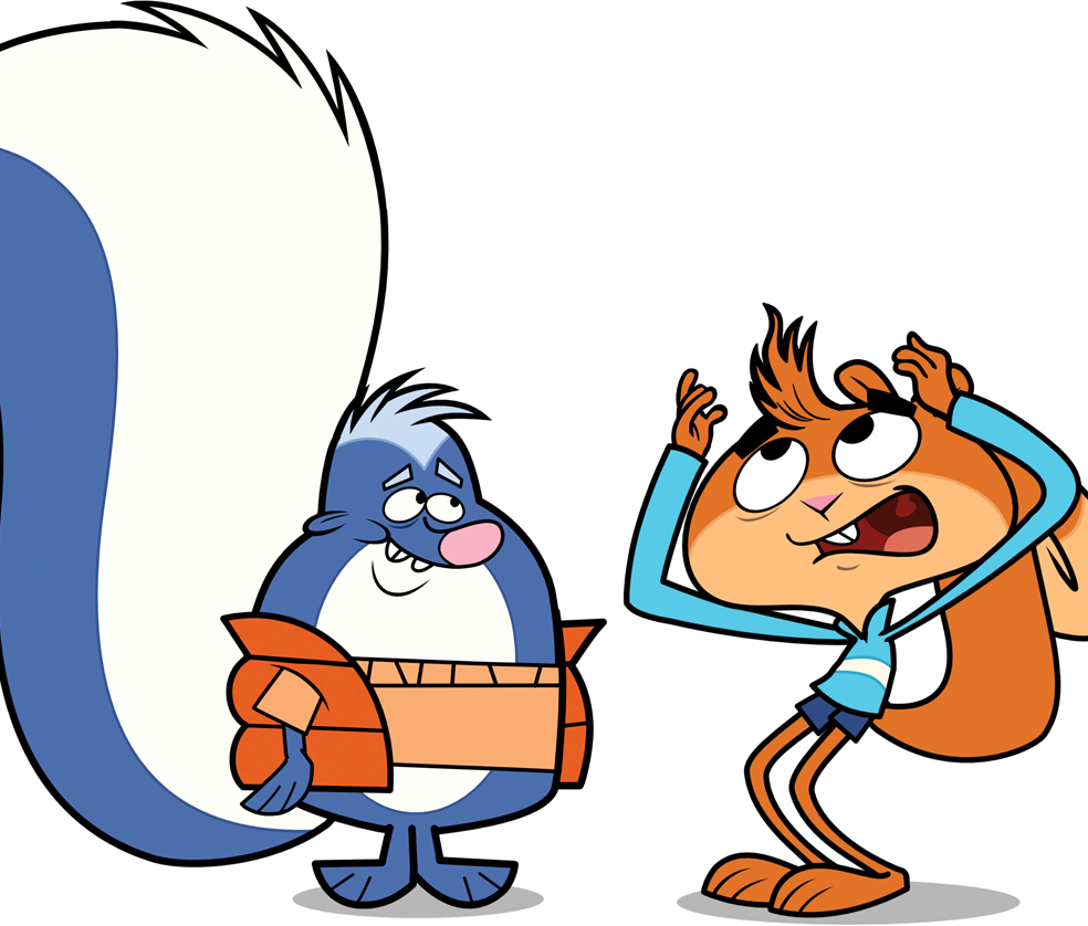 Scaredy Squirrel - Scaredy Squirrel Game (984x838)