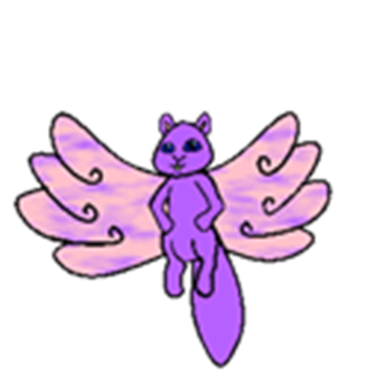 Flying Squirrel Clipart Wing - Fairy (420x420)