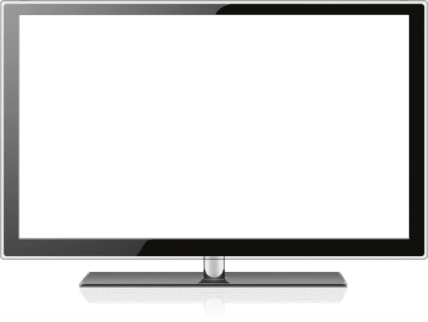 Lcd Television Png Image - Tv Png (850x640)