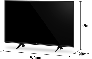 43" Ultra Hd 4k Hdr Led Television - Led-backlit Lcd Display (561x455)