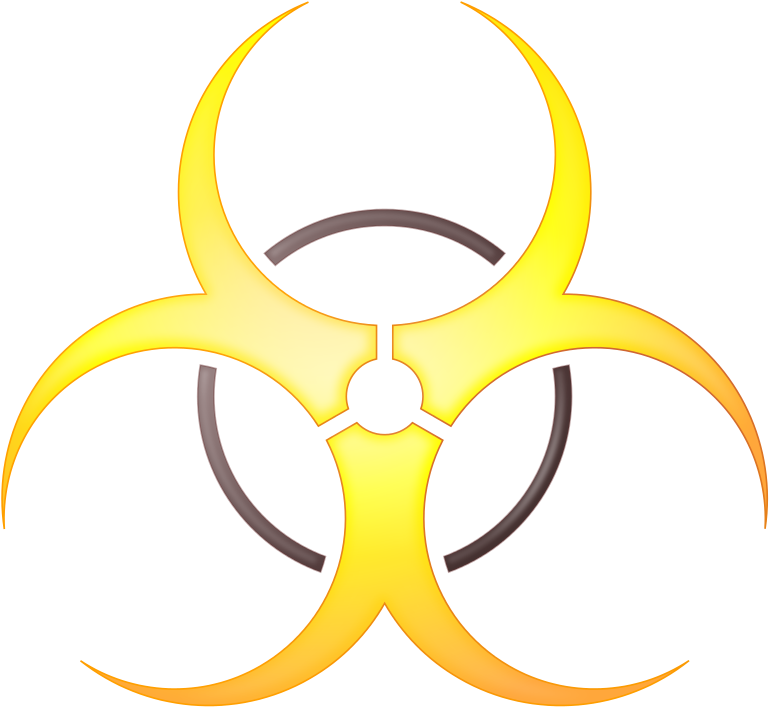Get Notified Of Exclusive Freebies - Biohazard Yellow Png (800x738)