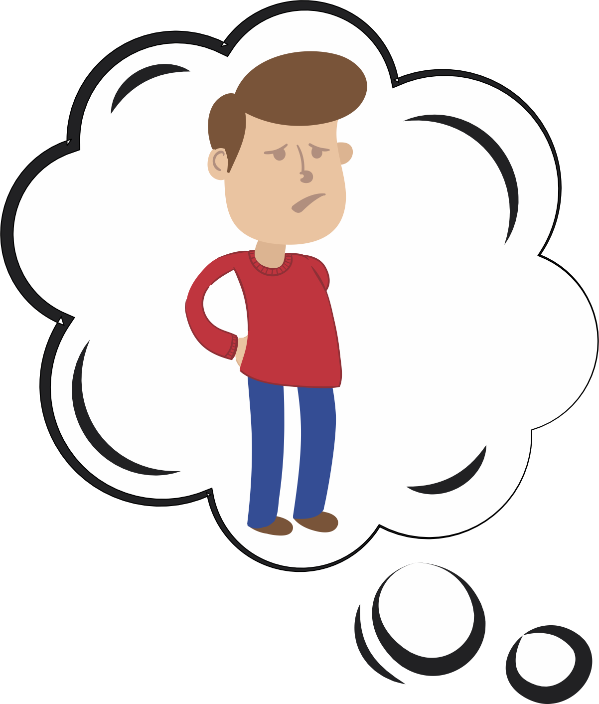 Your Back Has Been Hurting Lately And It's Been Getting - Illustration (1202x1412)