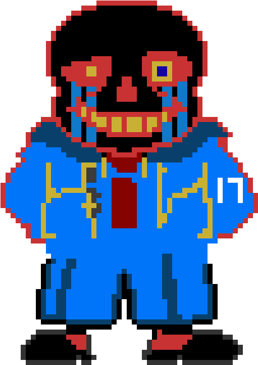 Prisoner Error Sans Sprite - Sprite (520x720)