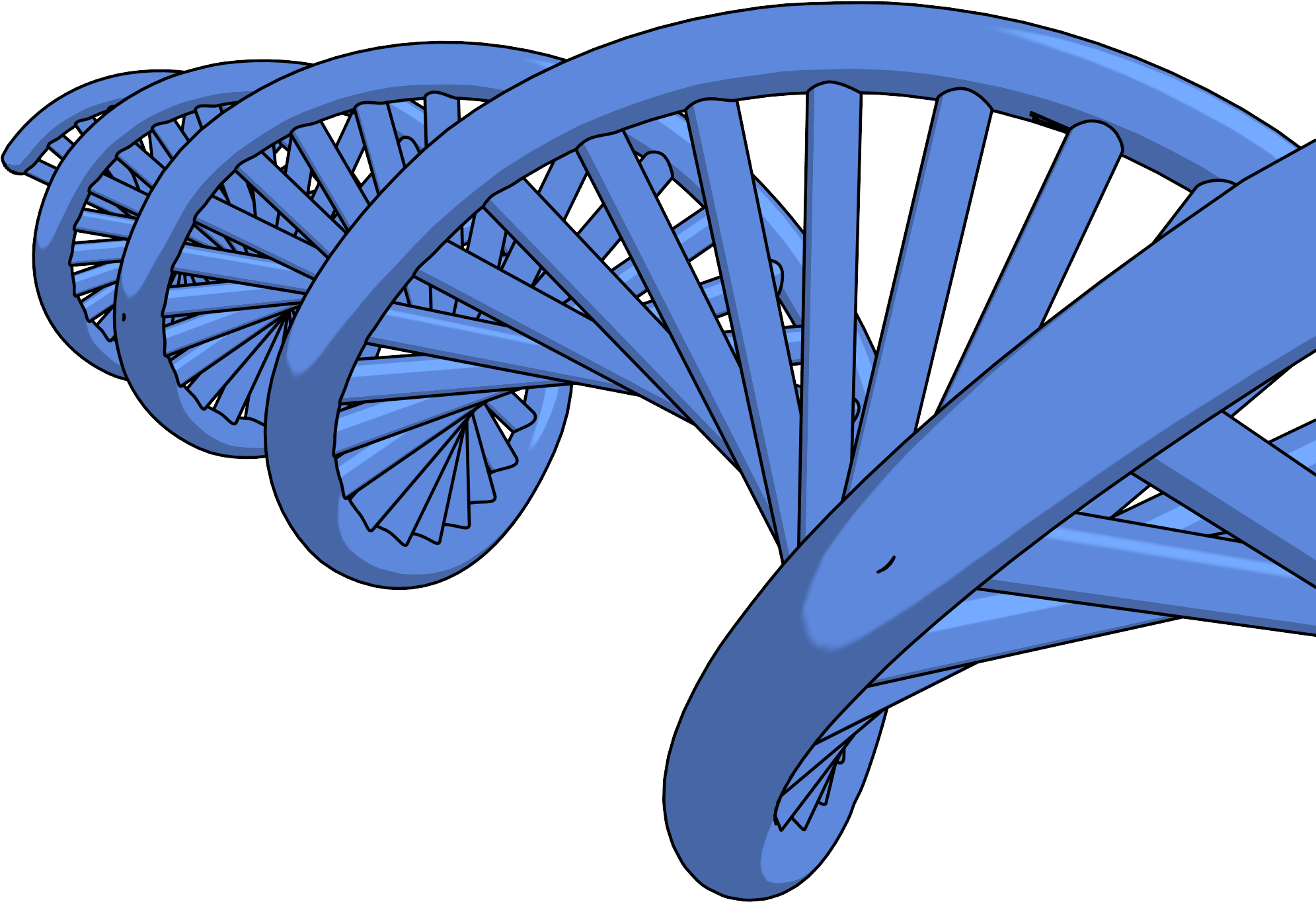 Dna Png Clipart Picture - Portable Network Graphics (2000x1500)