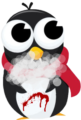 User Avatar - Blood Splatter 6 Large Tote Bag, Adult Unisex, Natural, (415x415)