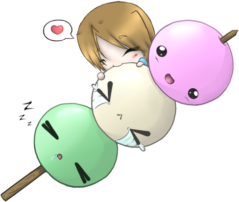 Tasty Dango Is Tasty By Panda-chan164 - Imagenes De Dangos Anime (600x439)