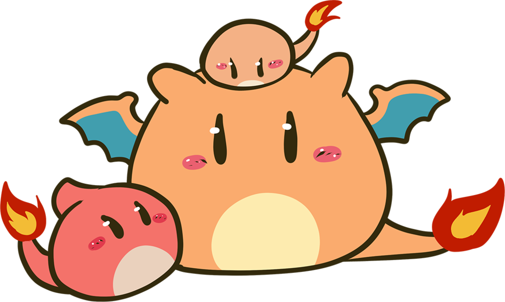 Dangos Charmander By Chershirehatter - Dangos Pokemon (1024x613)