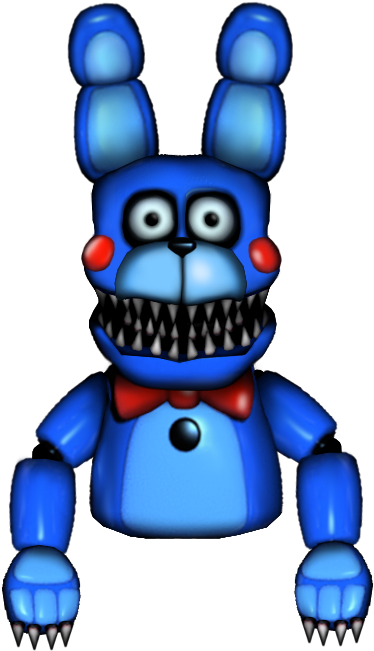 Nightmare Bon Bon By Cihlen - Fnaf Nightmare Bon Bon (599x714)