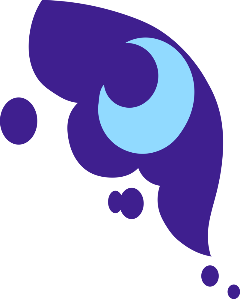 Nightmare Moon Cutie Mark By Helloxxalone - Cutie Mark Princess Luna (801x997)