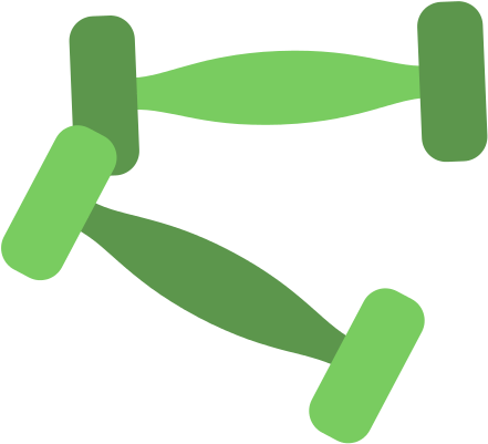 Dumbbells Weigths Isolated - Trampoline Flip (550x550)