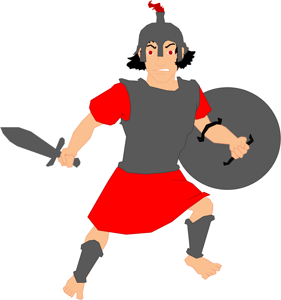 Nisos Was Son Of The War-god Ares And Had A Wonderful - Cartoon (929x991)