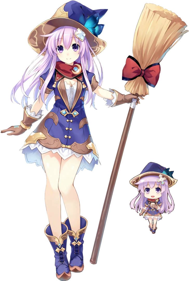 Anime Comics - Cyberdimension Neptunia Nepgear Uni Rom And Ram (727x1099)