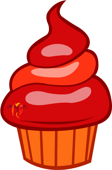 Goldenfox Cupcake By Firefall-mlp - My Little Pony: Friendship Is Magic (455x640)