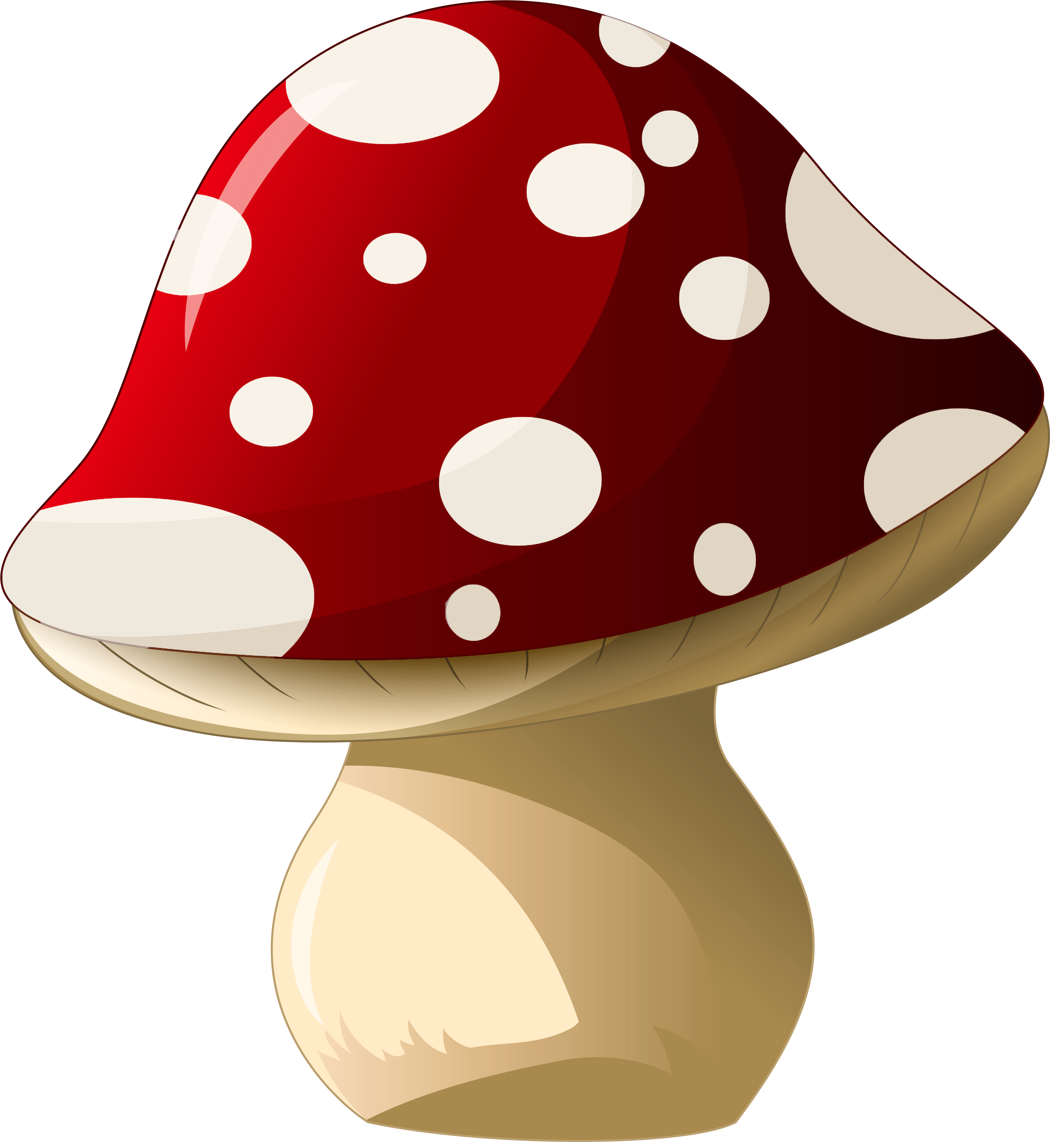 Mushroom Clip Art Biezumd - Mushroom Fairy Png Transparent (4351x4097)