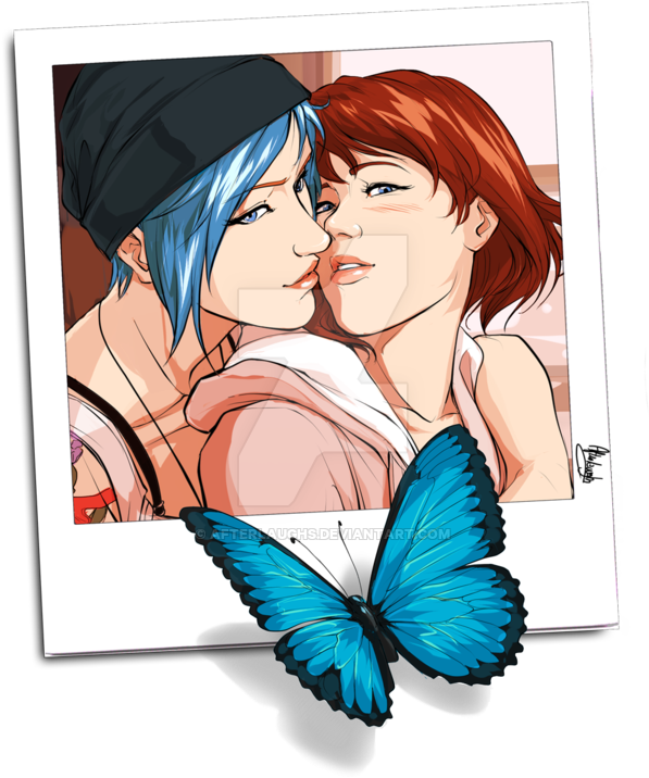 Polaroid Selfie By Afterlaughs - After Laughs Life Is Strange (600x771)