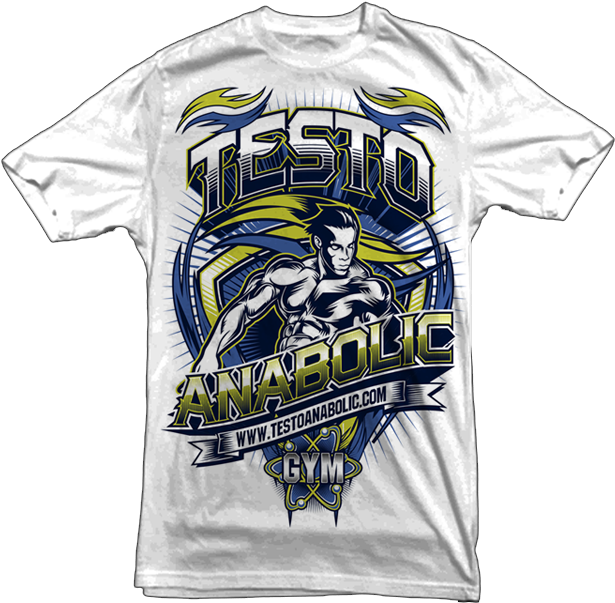 Testo Anabolic Extreme T-shirt - Active Shirt (660x660)