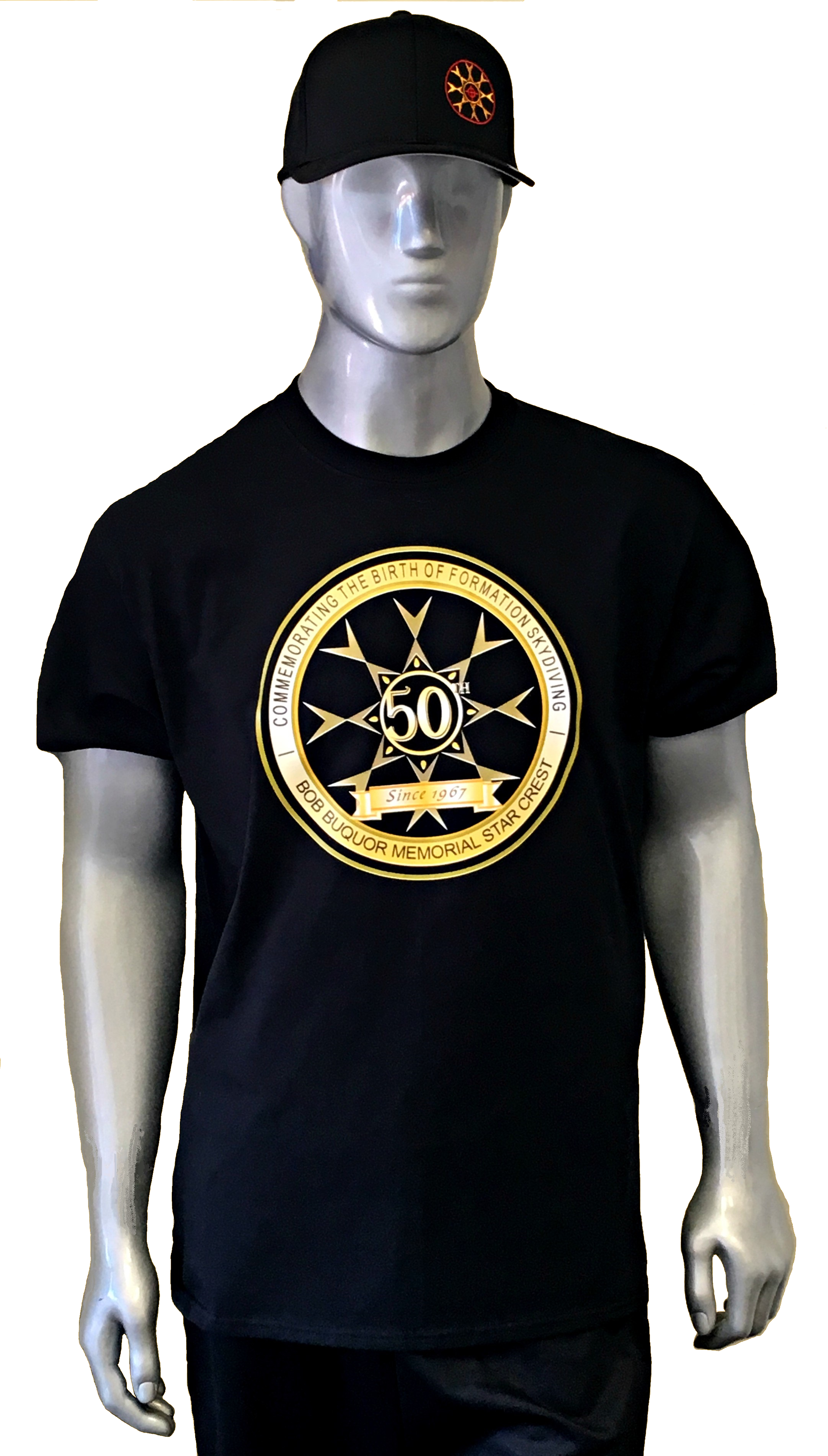 50th Anniversary T-shirt ~ Black - Playeras De Iron Man (2163x3800)