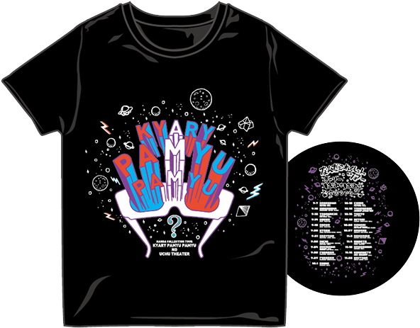 Uchu Theater T-shirt Black（xs、s、m、l） - Kyary Pamyu Pamyu (700x700)