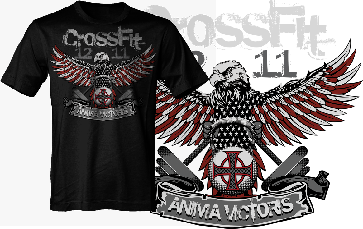 Flag T-shirt Design For A Company In United States - Design (1200x820)