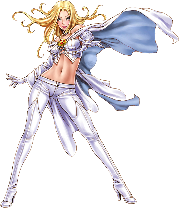 Emma Frost By Eronleto - Kotobukiya Marvel Comics: Phoenix Bishoujo Statue (708x850)