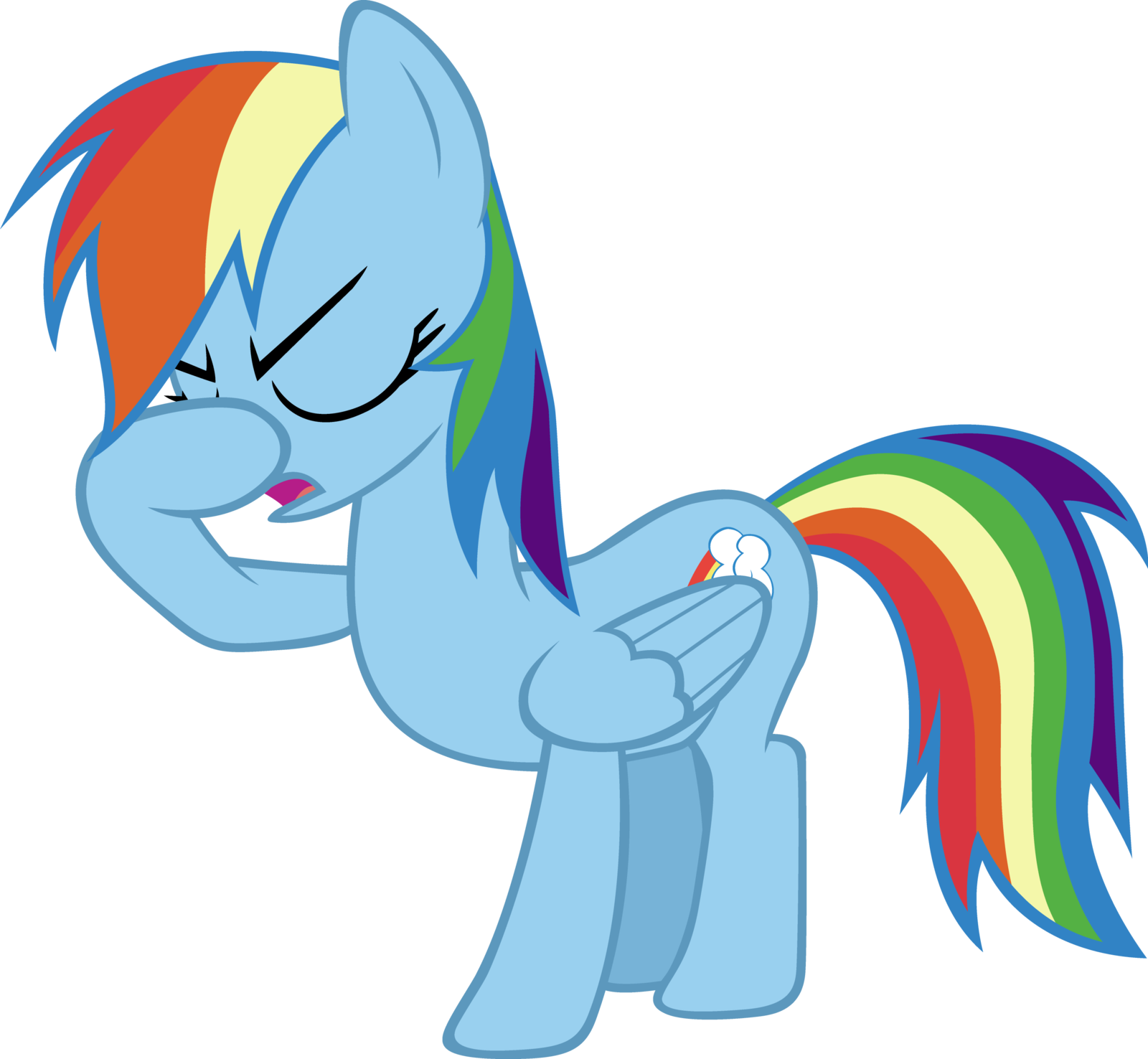 Twilight Sparkle Flying Gif Download - Angry Rainbow Dash Vector (1600x1476)