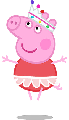 Nice Photos Of Peppa Pig Cartoon Characters Peppa Pig - Peppa Pig Png (386x440)