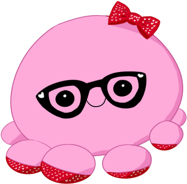 Kawaii Octopus By Cursedcrown96 - Kawaii (816x979)