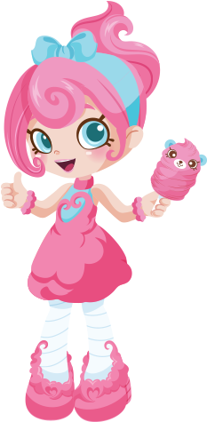 Happy Places - Official Site - Cotton Candy Shoppie Doll (575x475)