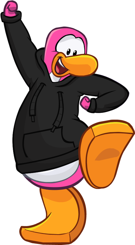 Club Penguin Hoodie Penguin (485x857)