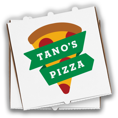 Tanos Pizza Box New - Tano Pizza (500x500)