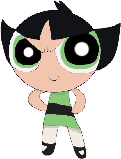 Buttercup In Cgi From Rise Of The Powerpuff Girls 2018 - Wikia (425x550)