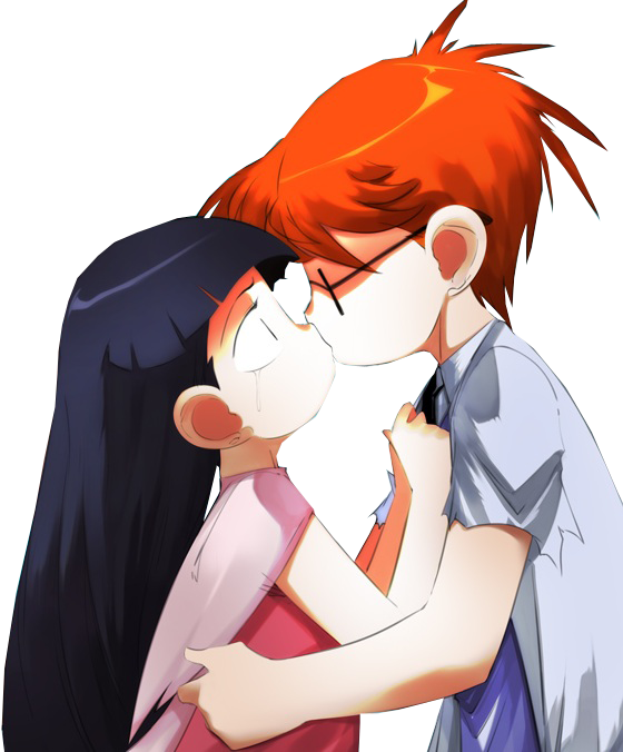 Olga And Dexter Kissing Scene - Dexter Kissing Olga (560x676)