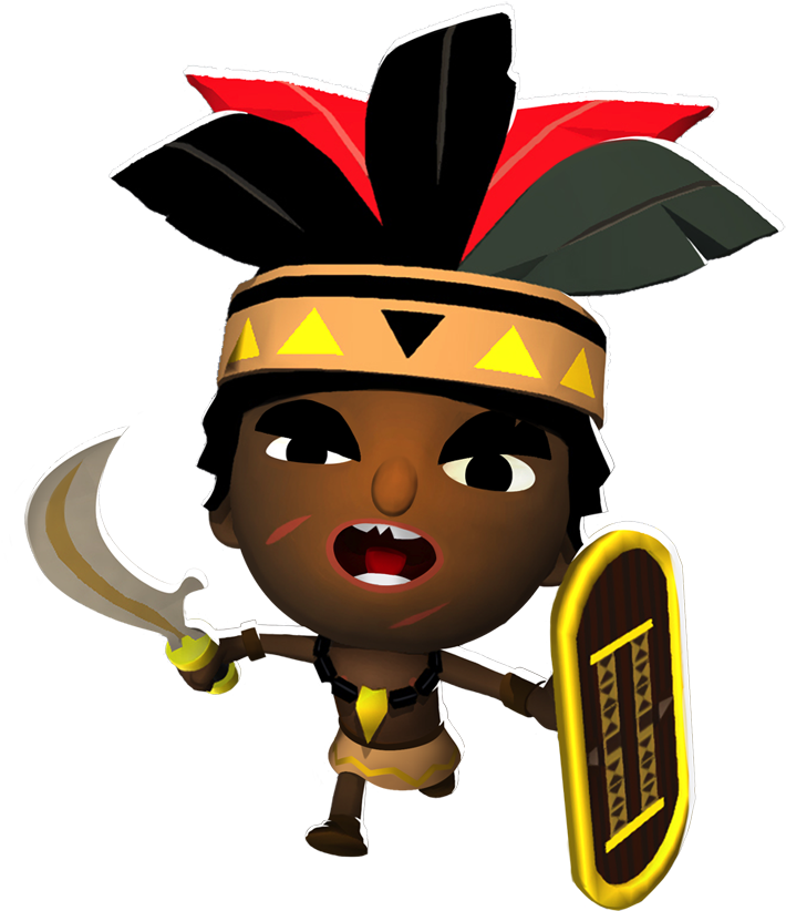 The Zande Warrior - World Of W Arriors (864x993)