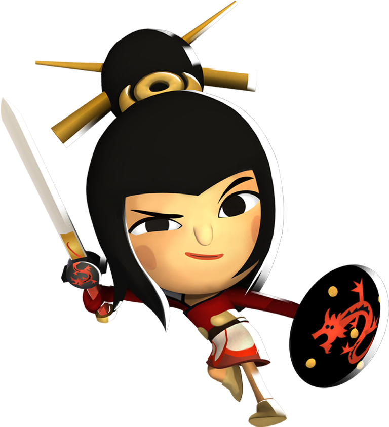 The Tang Dynasty Princess - Cartoon (864x993)