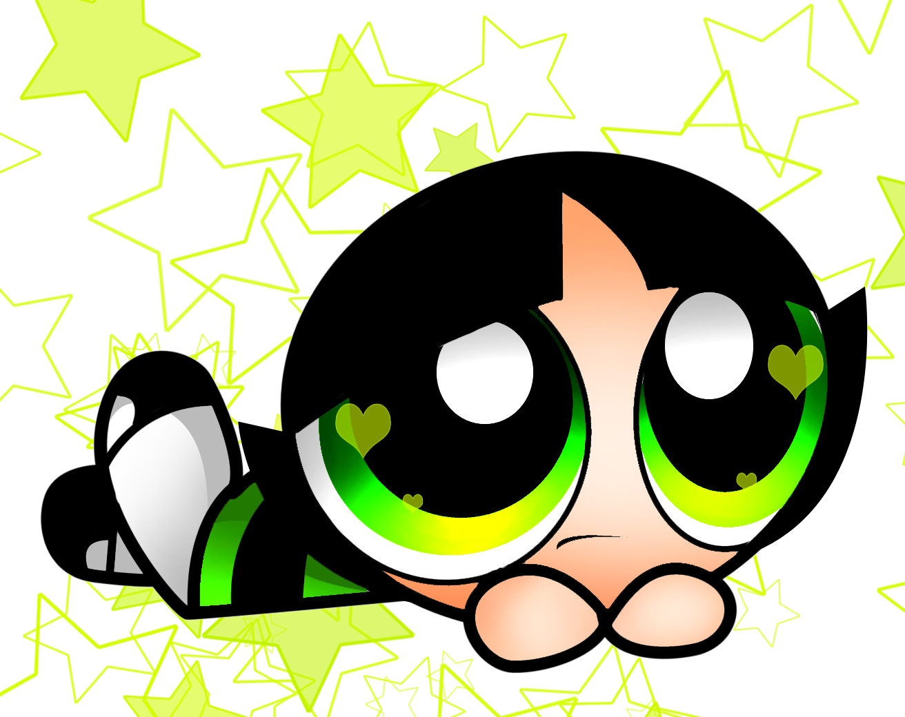 The Gallery For > Powerpuff Girls Buttercup Crying - Powerpuff Girls Buttercup Cute (1312x1040)