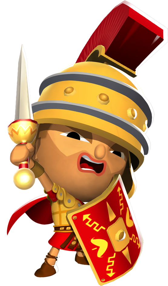The Roman Soldier - World Of Warriors Roman (864x993)