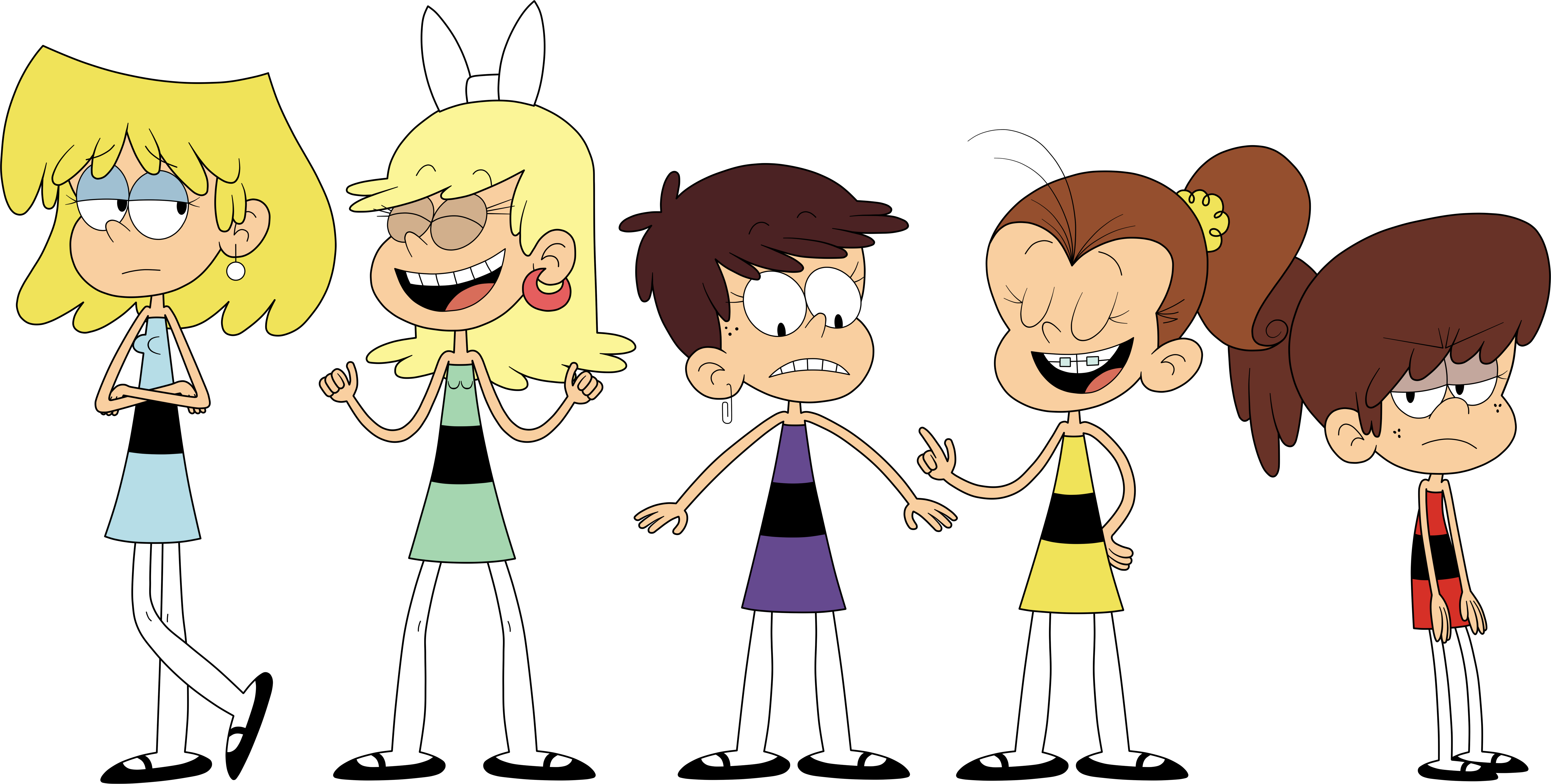 The Powerpuff Louds - Lisa Loud Kangaroo The Loud House (6040x3053)