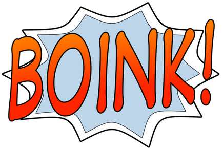 Ka Pow Comic Sound Effect Bubbles Messages Sticker - Sound (450x300)