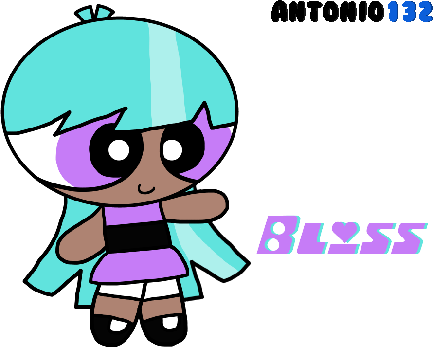 Bliss By Antonio132 - 4th Powerpuff Girl Bliss (900x720)