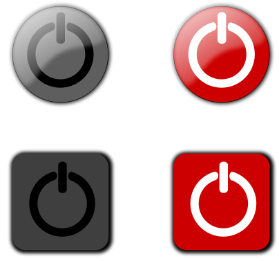 Poweroff Png Images - Circle (424x600)