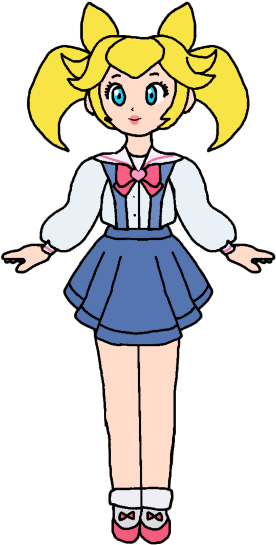 Chibi-usa - Princess Peach Dress Ripped (720x1109)