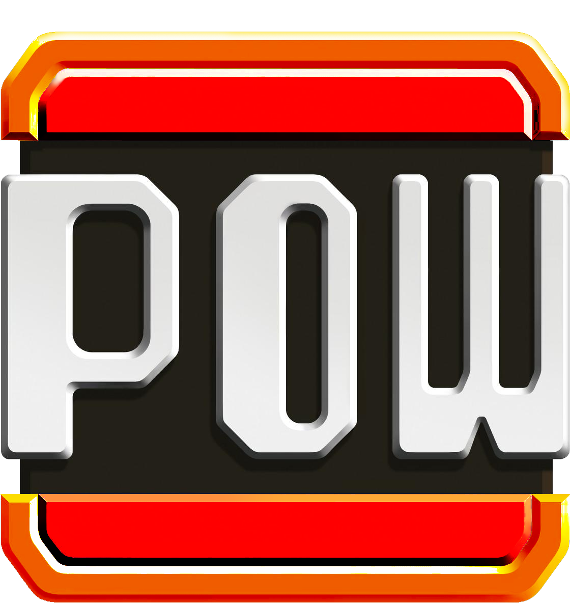 Smb Pow Block - Mario Kart Pow Block (1280x1280)