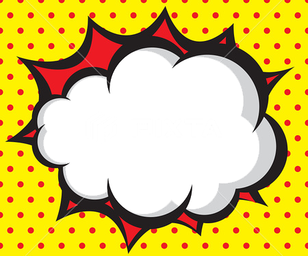 Comic Book Background Vector (450x375)