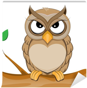 ภาพ สัตว์ การ์ตูน นก ฮูก (400x400)