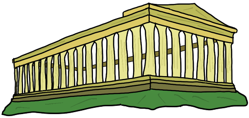 Vase Doric Ionic Corinthian Parthenon - Parthenon (509x242)