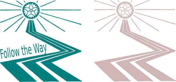 Follow The Way Clip Art - Way Clipart (600x281)