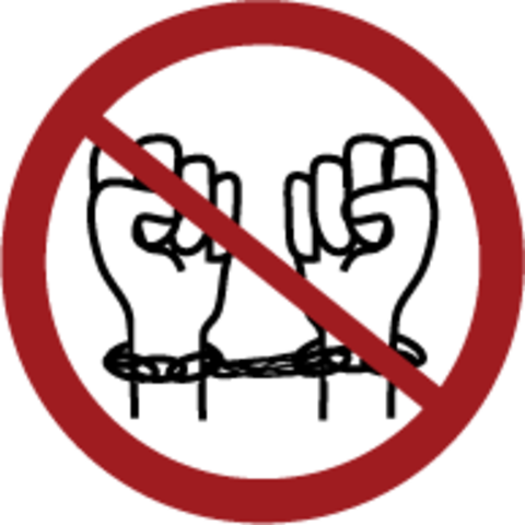"ca Says “no” To Goods Tainted By Slave Labor Not For - Amendment 13 Clip Art (579x579)