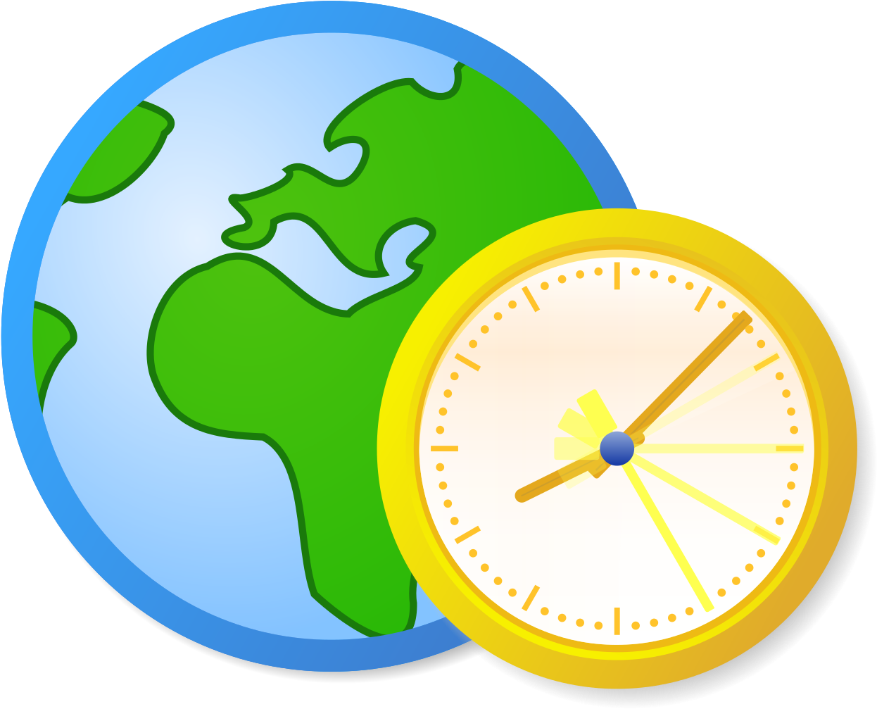 Ambox Currentevent Yellow - Globe (1271x1024)